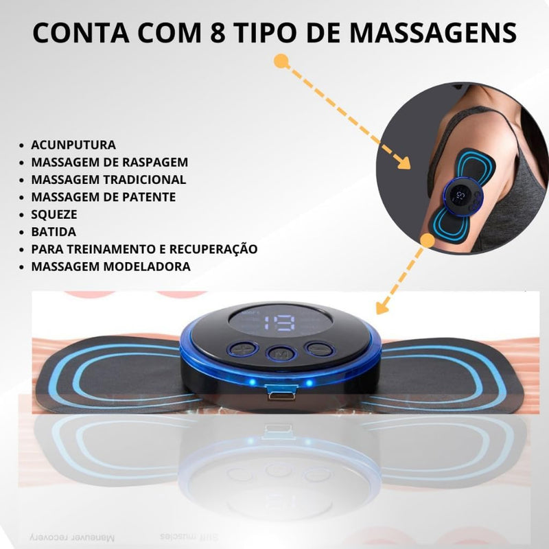 💆 Chega de Dor no Pescoço!   Alívio instantâneo com o Massageador SmartTherapy™