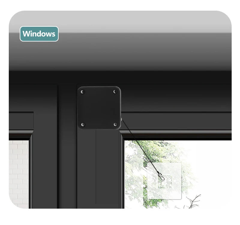 Door Closer -Sensor automático sem perfuração, fecha automaticamente a sua porta!